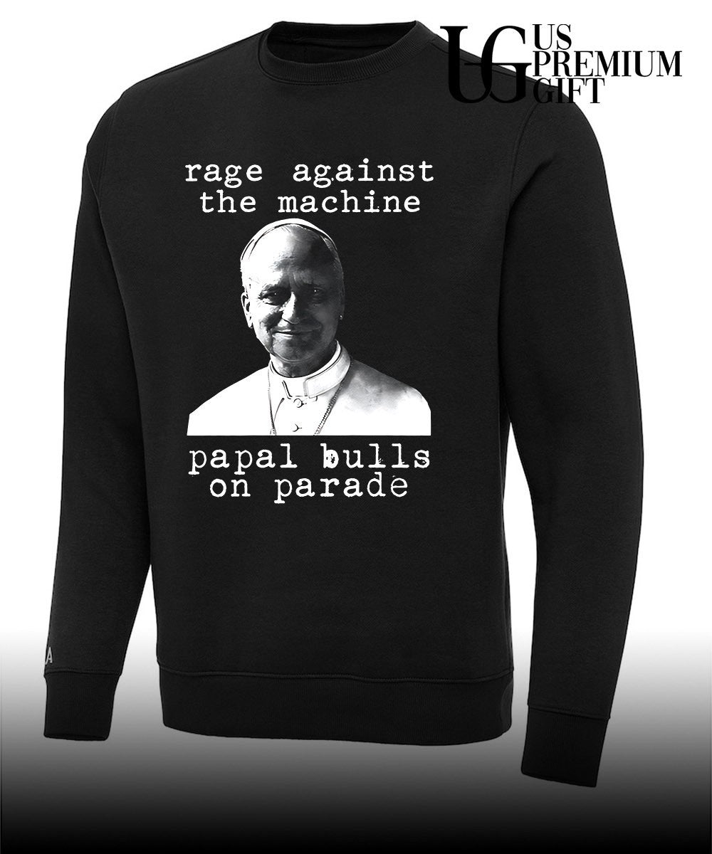 Pope Francis 2026 Rage Against The Machine Papal Bulls On Parade shirt