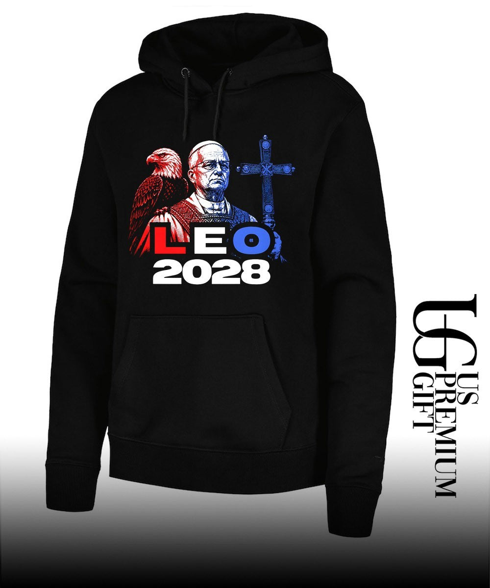 Pope Francis Bald Eagle Cross Leo 2028 shirt