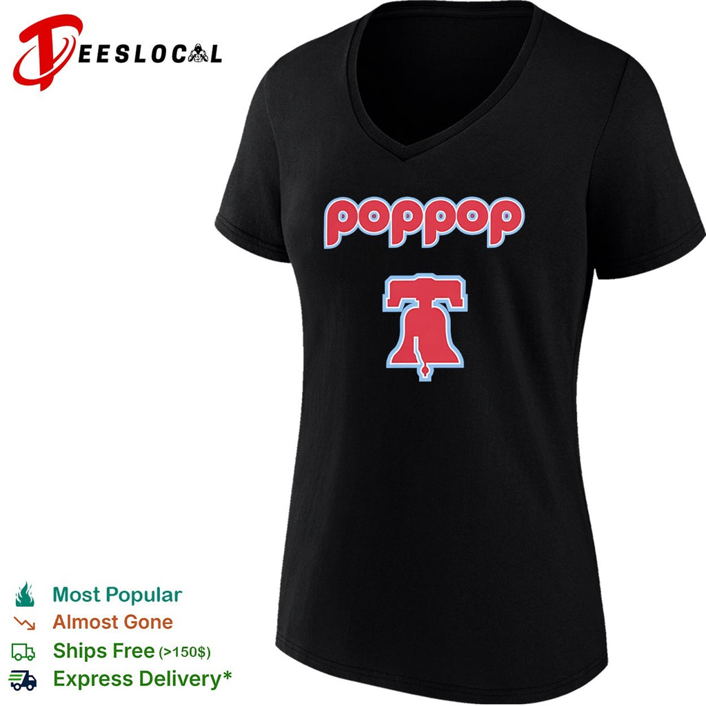 Poppop shirt with Liberty Bell logo shirt
