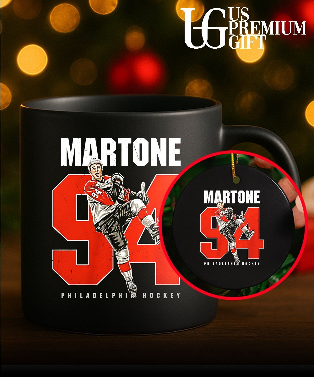 Porter Martone 94 player Philadelphia Flyers NHL number shirt