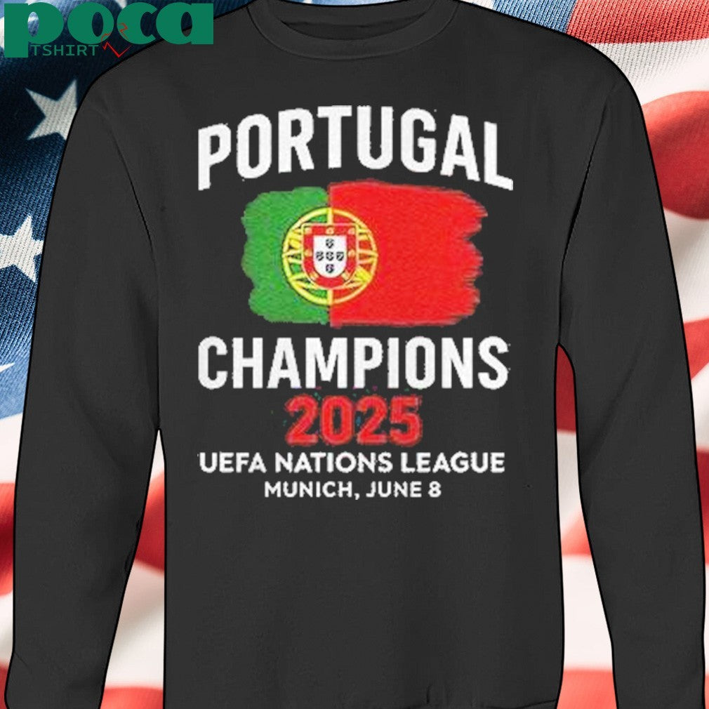 Portugal Champions 2025 Uefa Nations League Shirt