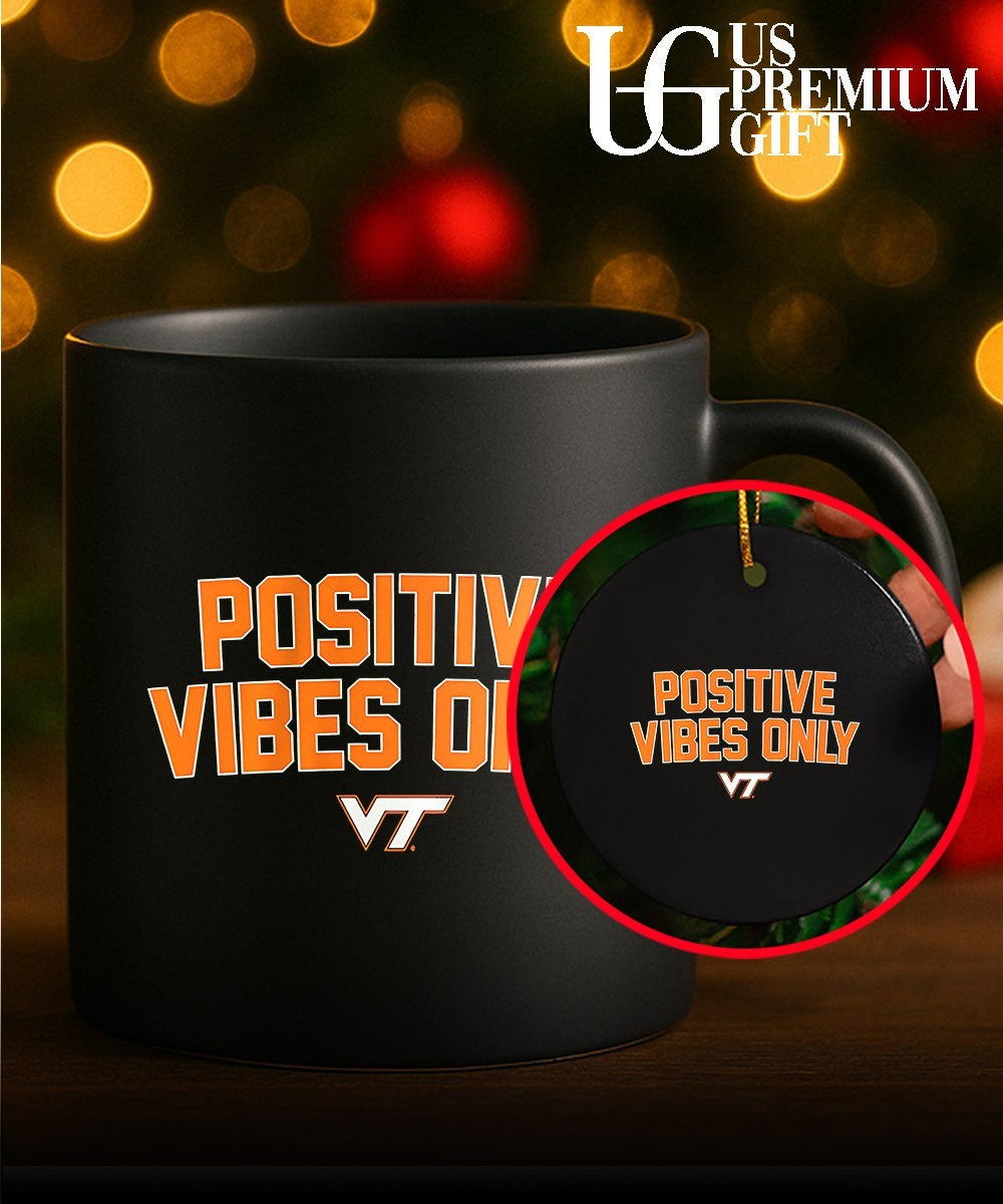 Positive Vibes Only Virginia Tech Hokies shirt