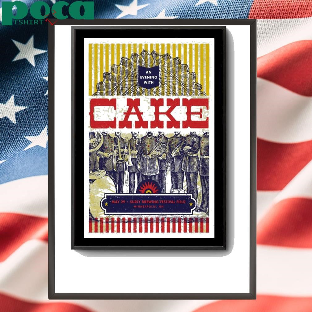 Poster Cake Show 29 May 2025 In Minneapolis MN shirt