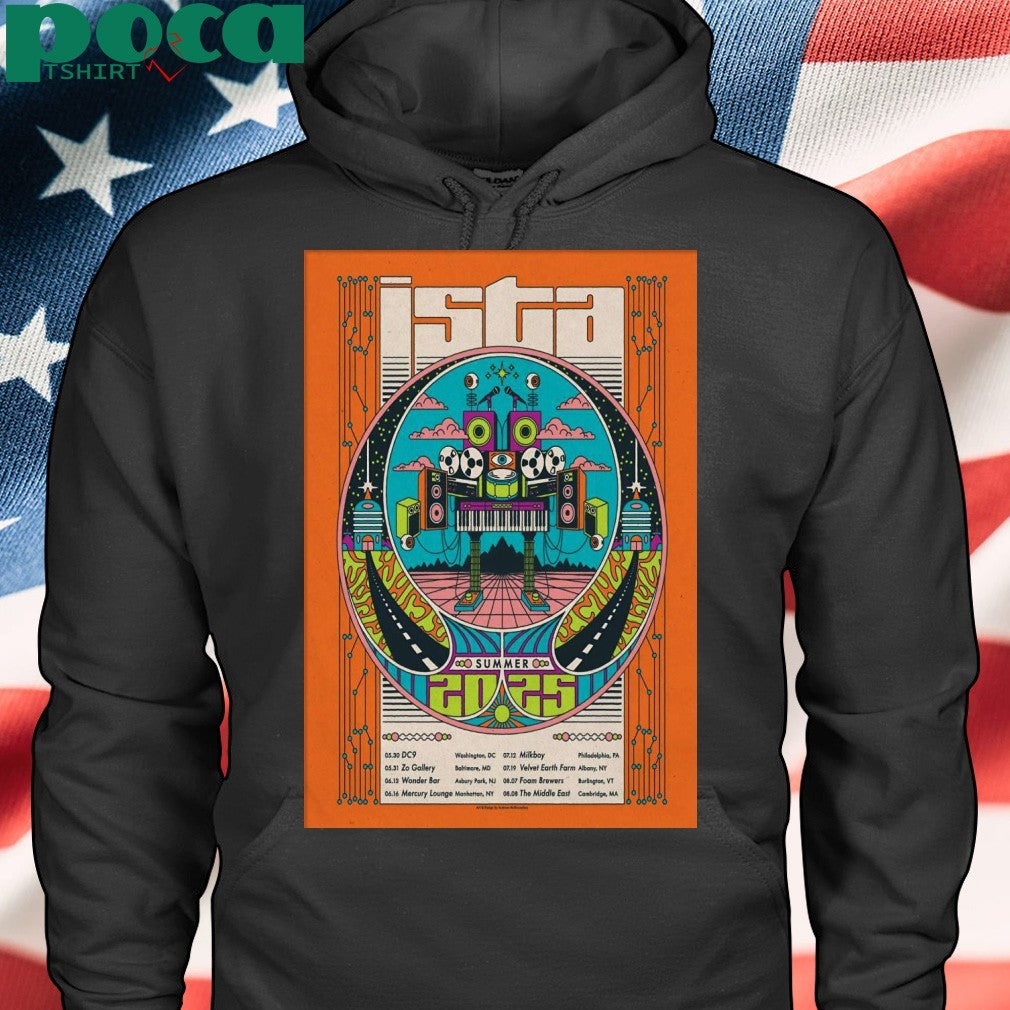 Poster ISTA Summer Tour 2025-Portrait shirt