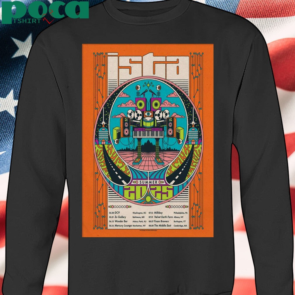 Poster ISTA Summer Tour 2025-Portrait shirt