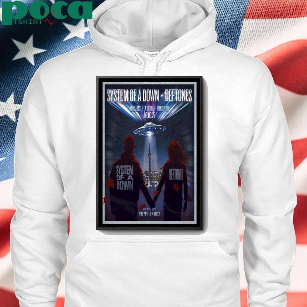 Poster System Of A Down Toronto, ON Canada Rogers Stadium September 3, 2025 shirt
