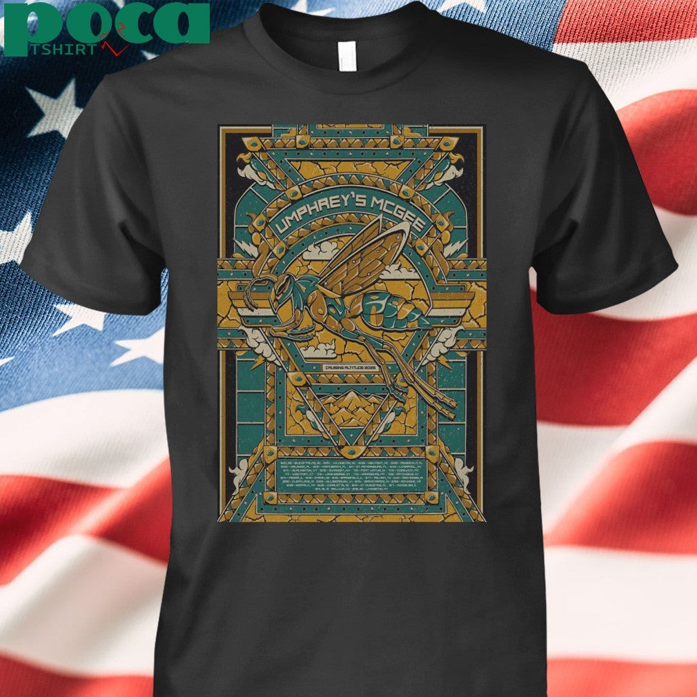 Poster Umphrey’s McGee Cruising Altitude Tour 2025 shirt