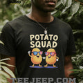 Potato Squad illustrated shirt