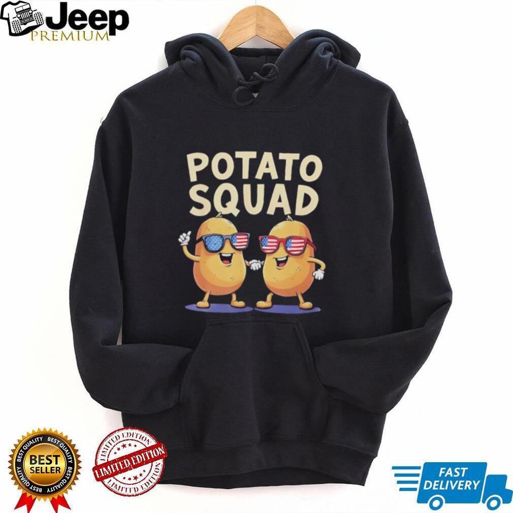 Potato Squad illustrated shirt