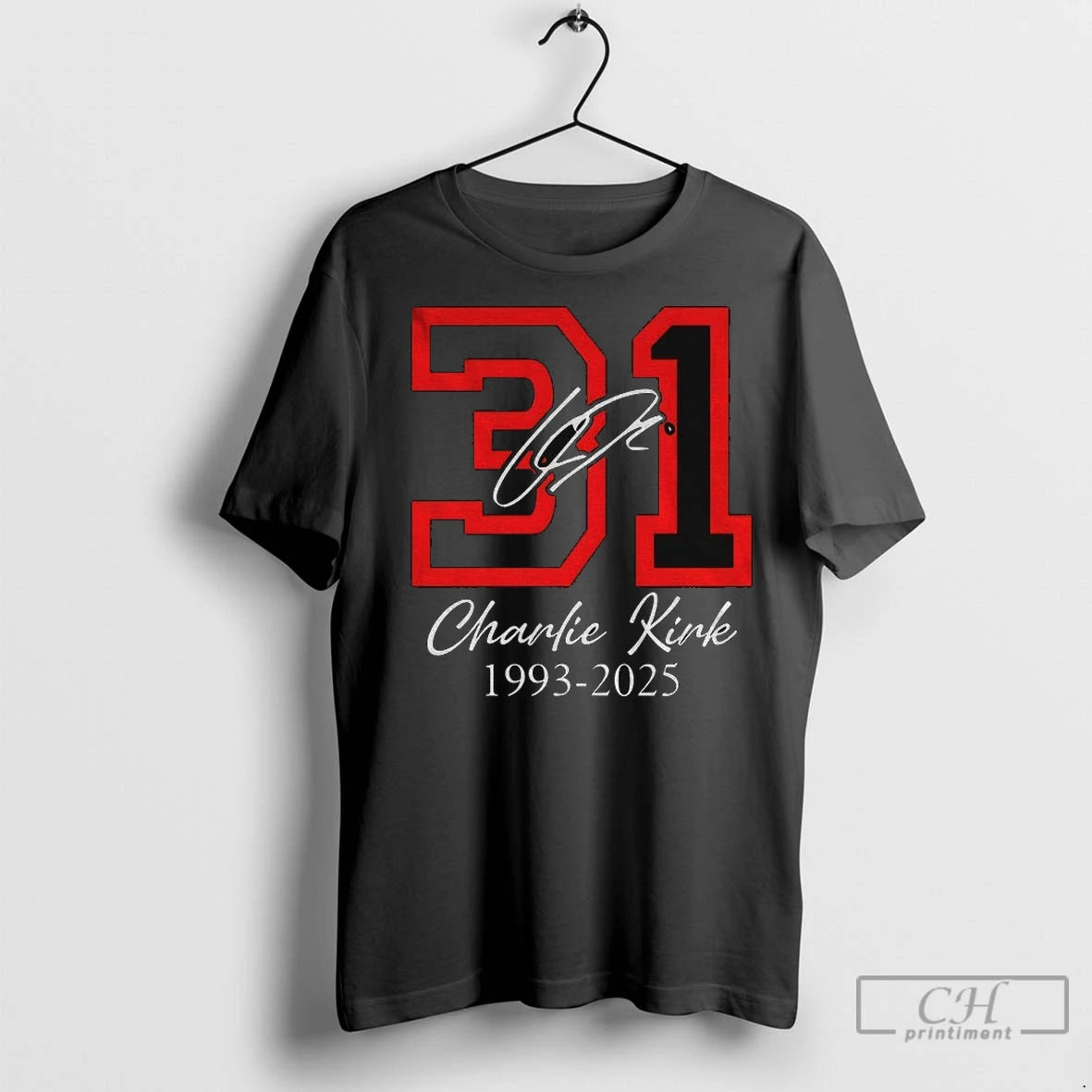 Premium Charlie Kirk 31 Rest In Peace 1993 2025