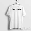 Premium Charlie Kirk Freedom A True Patriot Usa