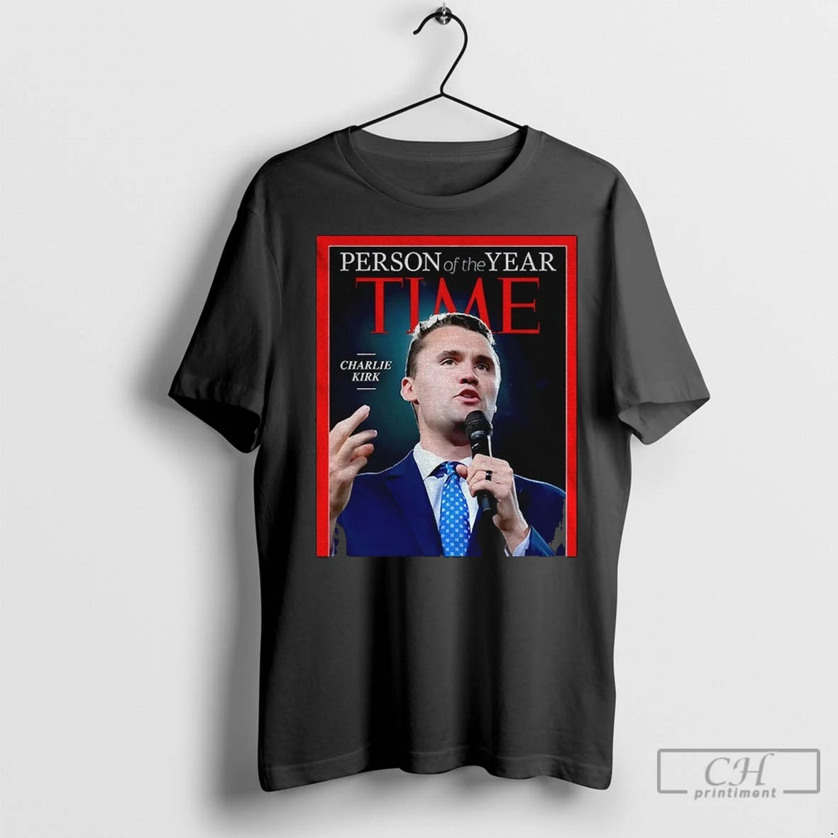 Premium Charlie Kirk Person Of The Year Time America Political 2025