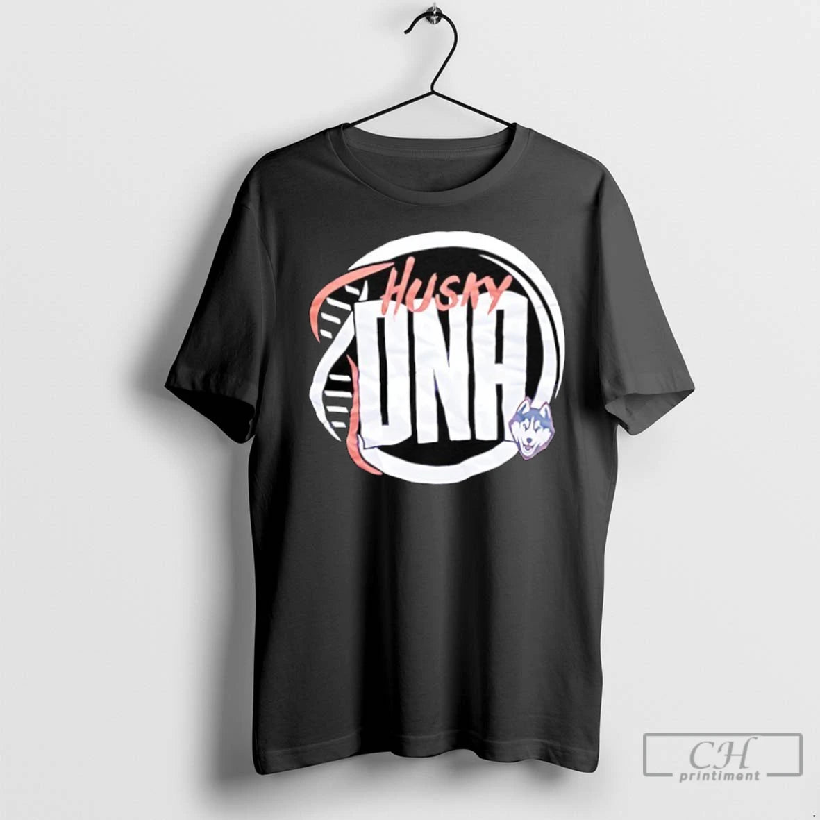 Premium Husky Dna Uconn Huskies Logo