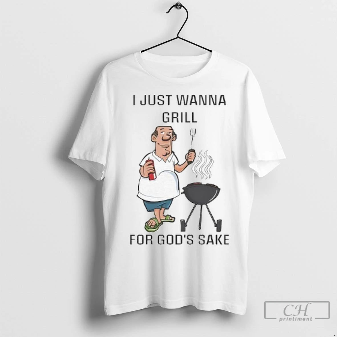 Premium I Just Wanna Grillfor Gods Sake Ladies
