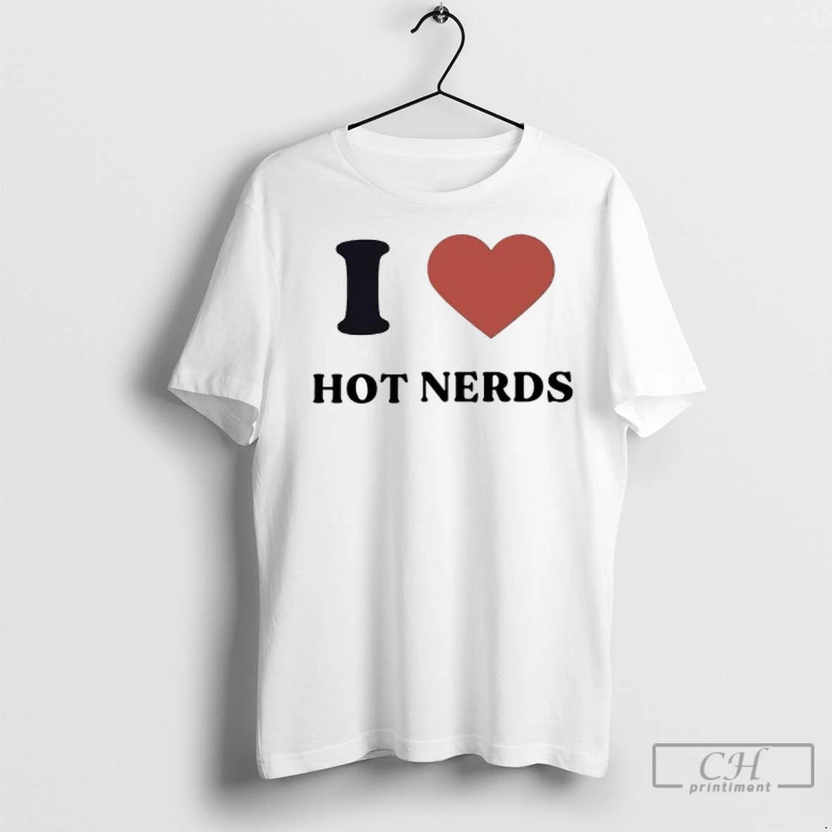 Premium I Love Hot Nerds Redheart Ladies