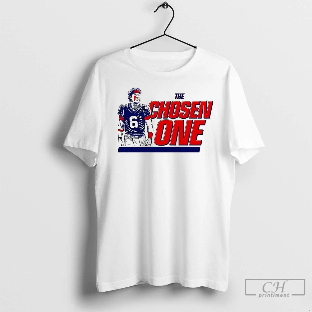 Premium Jaxson Dart New York Giants The Chosen One Graphic