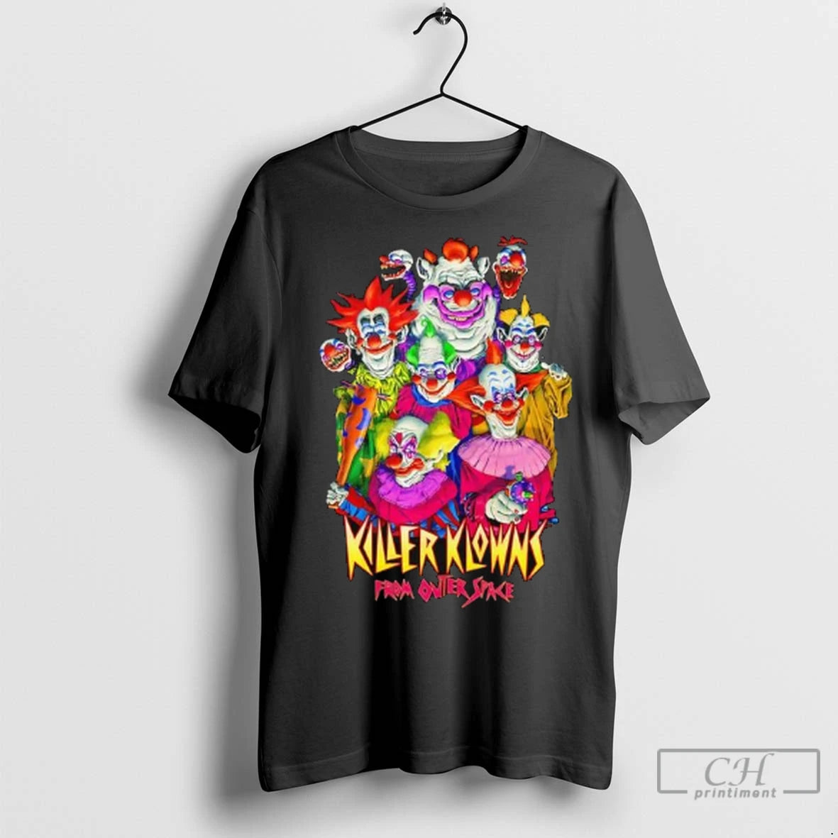 Premium Killer Klowns From Outer Space Killer Crown Graphic Clowns Halloween Ladies