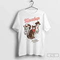 Premium Meowboys Cowboy Cats Hard Times Tough Kittes