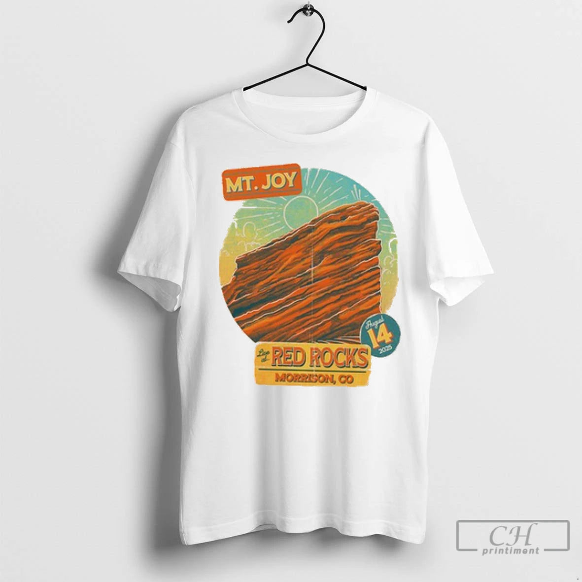 Premium Mt Joy Red Rocks 2025
