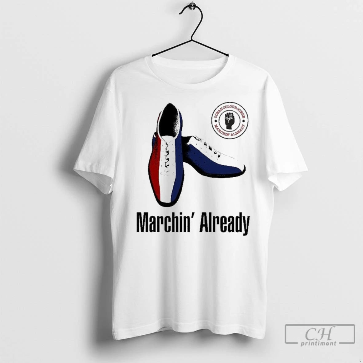 Premium Ocean Colour Scene Marchin Already Shoes