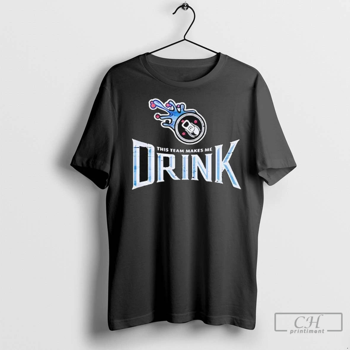 Premium Tennessee Titans Football Team This Team Makes Me Drink Logo Ladies