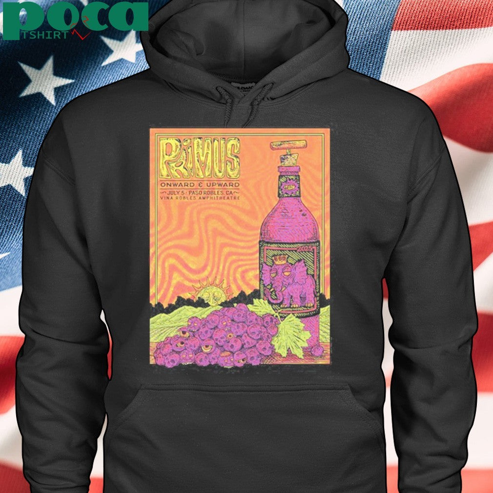 Primus Live Paso Robles, CA July 05 2025 Live shirt