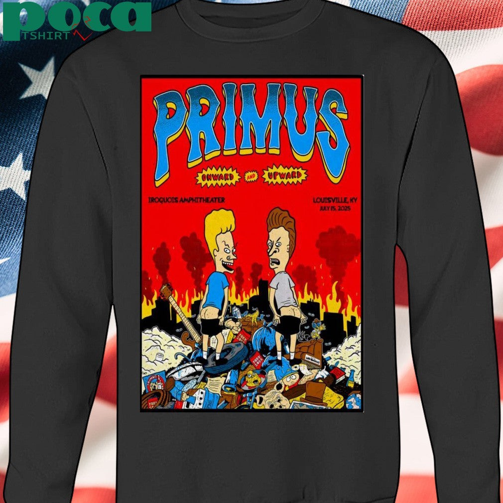 Primus Louisville Tour On July 15 2025 Poster T-shirt
