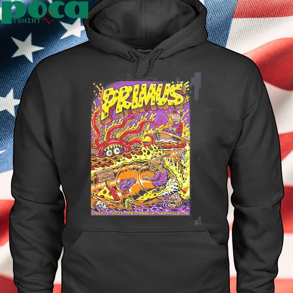 Primus Nashville Tennessee 2025 Event Poster At The Pinnacle On July 13 2025 shirt
