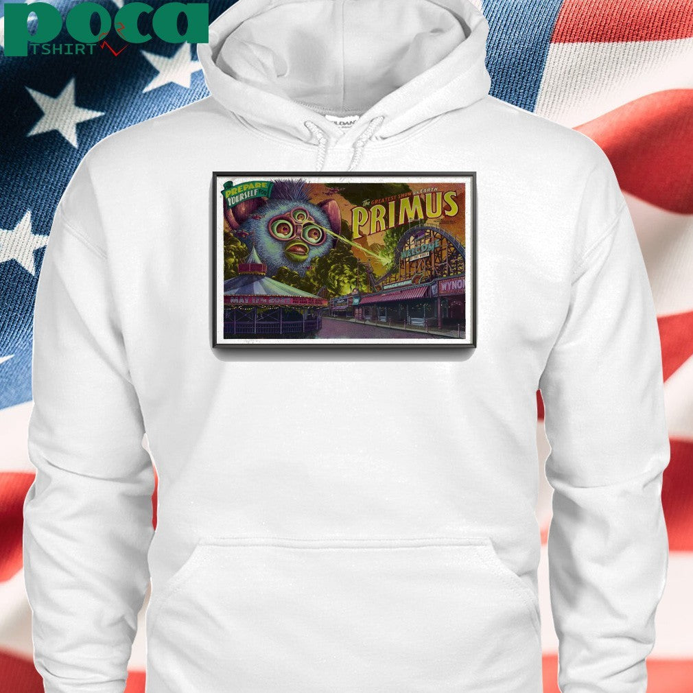 Primus On May 17, 2025 In Holmdel, NJ Tour Poster shirt