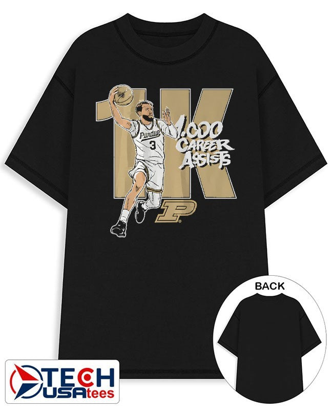 Purdue Boilermakers Basketball Braden Smith 1K Assists shirt