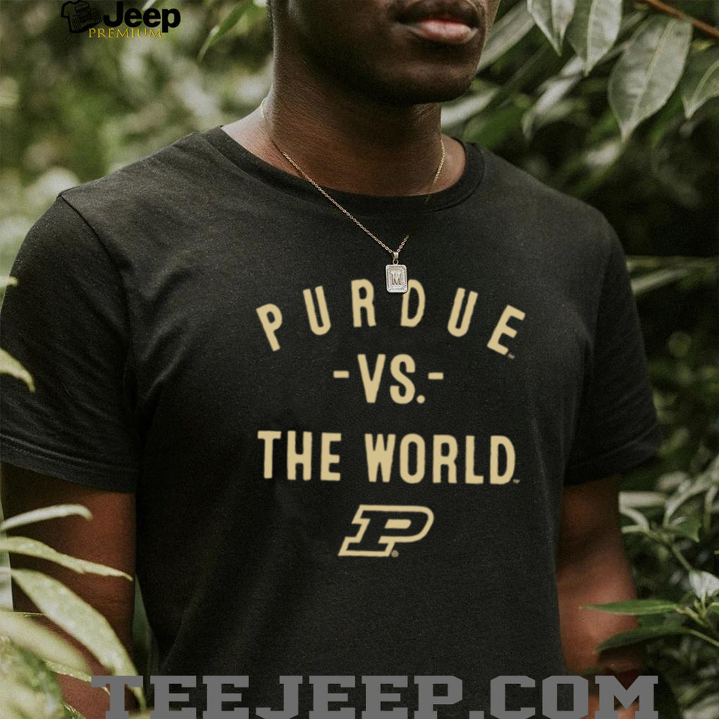 Purdue Boilermakers Purdue vs the World 2026 logo shirt