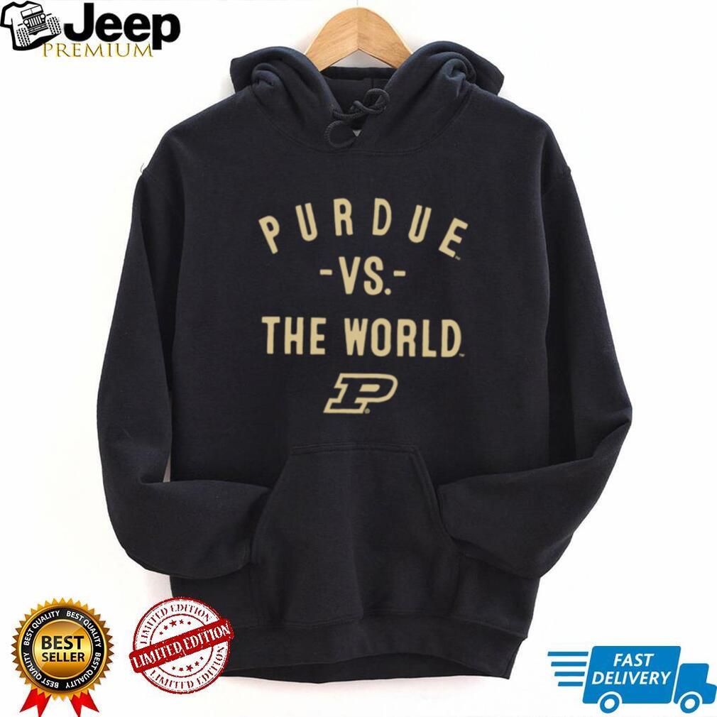 Purdue Boilermakers Purdue vs the World 2026 logo shirt