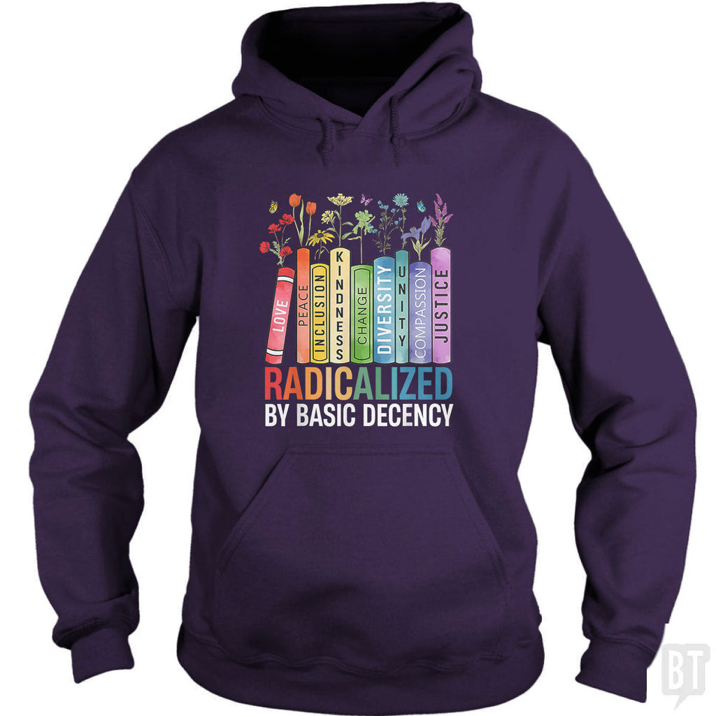 Book Flower Hoodie