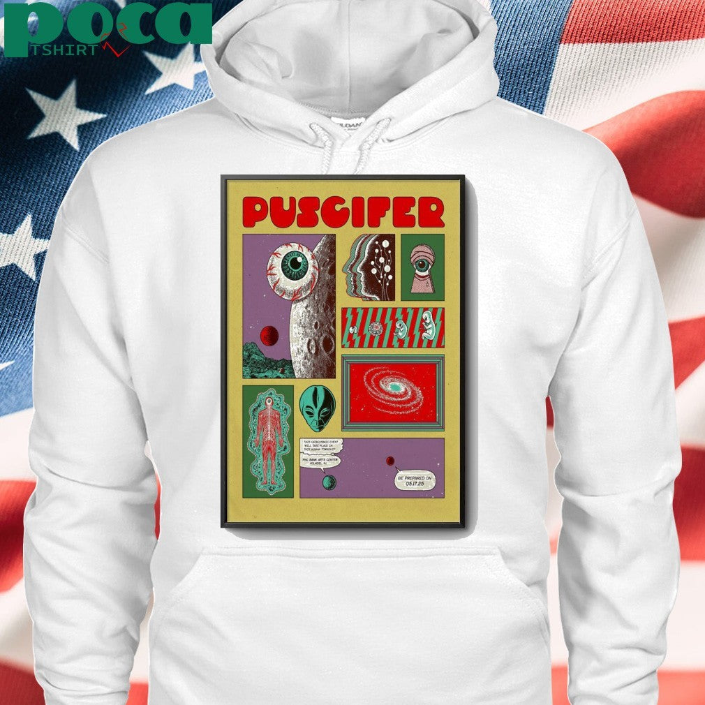 Puscifer May 17 2025 PNC Bank Arts Center Holmdel NJ Poster shirt
