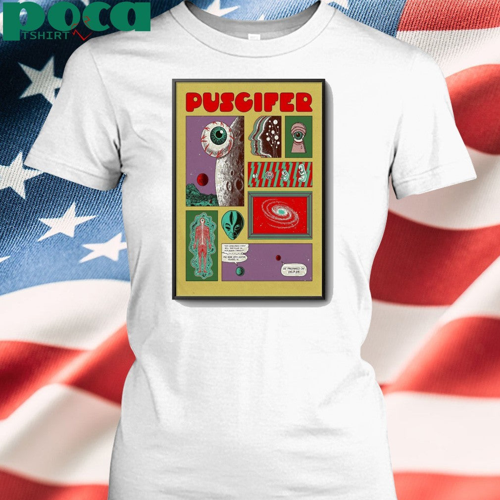 Puscifer On May 17, 2025 In Holmdel, NJ Tour Poster shirt