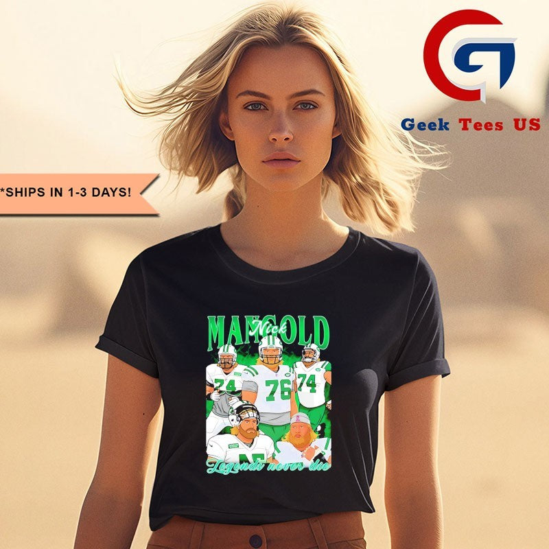 RIP Nick-Mangold Legends never Die Ny Jets graphic shirt