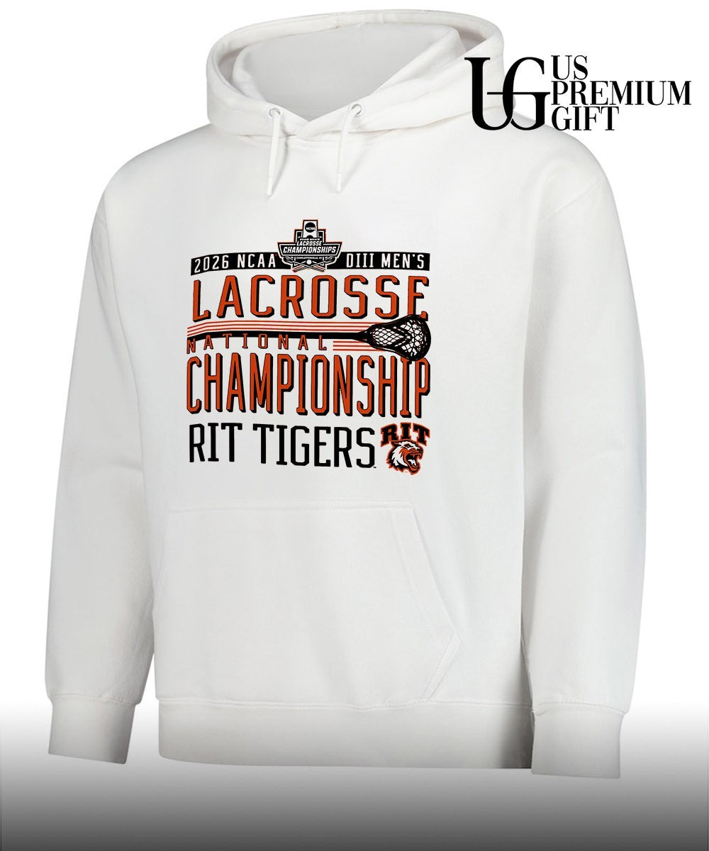 RIT Tigers NCAA Division III Men’s Lacrosse National Championship 2026 shirt