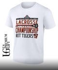 RIT Tigers NCAA Division III Men’s Lacrosse National Championship 2026 shirt