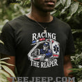 Racing the Reaper EMS Skeleton Driver Ambulance shirt