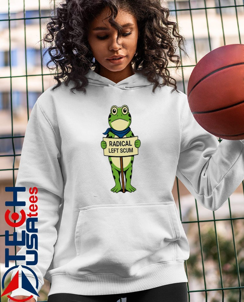Radical left scum Protest Frog shirt