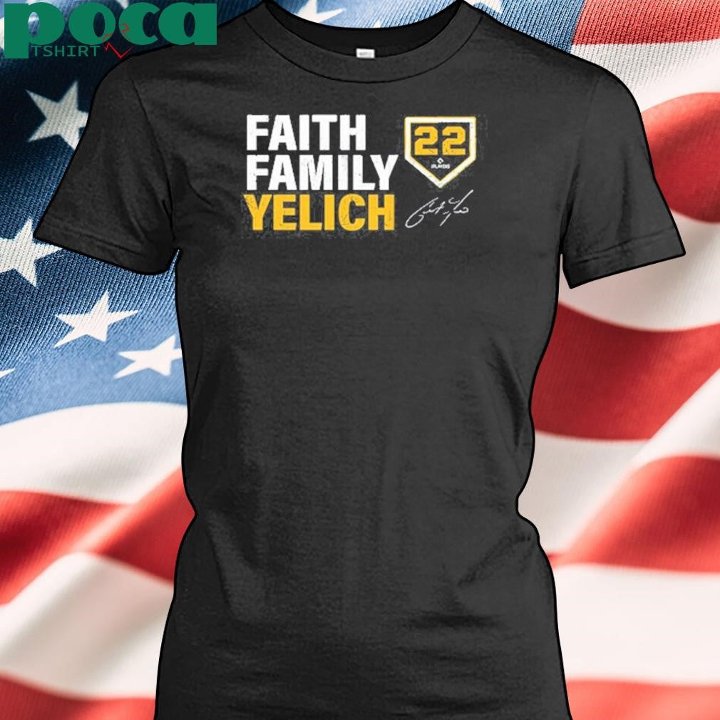 Randyvasquez5 Faith Family Yelich Shirt