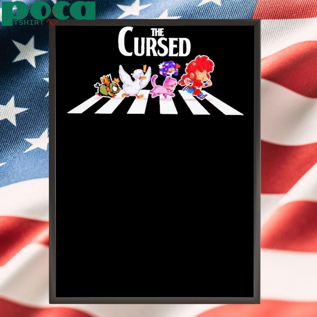 Ranma The Cursed Abbey Road Shirt