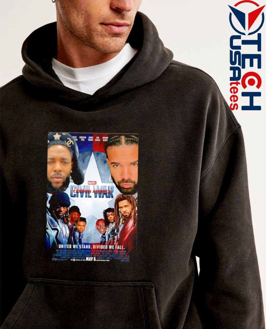 Rap Civil War Kendrick Cole Drake diss like that shirt