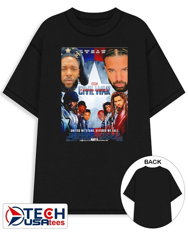 Rap Civil War Kendrick Cole Drake diss like that shirt