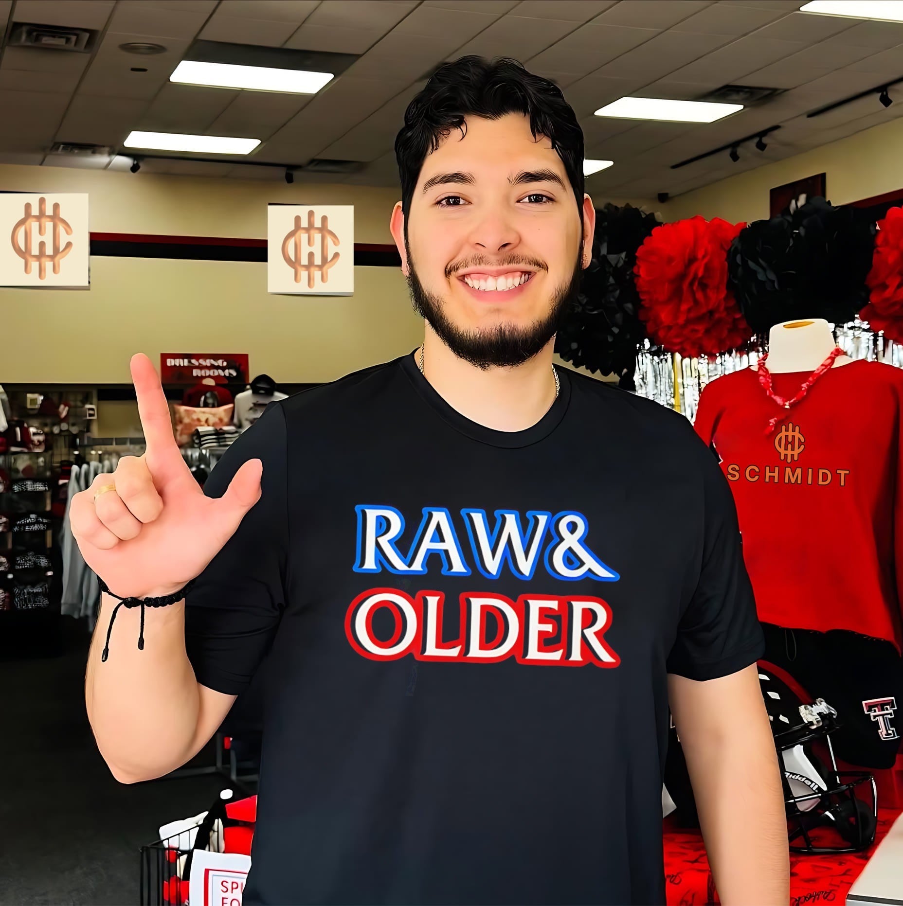Raw and Older Parody Shirt
