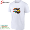 Reading Rambo book rainbow brain blast shirt