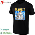 Real Madrid campeones de Europa Ronaldo Benzema portrait shirt