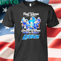 Real women love football smart women love the Detroit Lions all team shirt