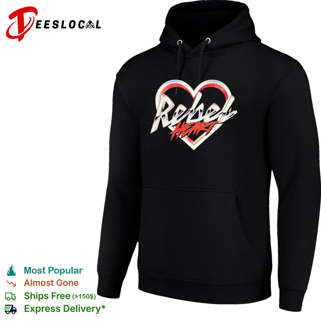 Rebel Heart AEW Wrestling Logo shirt
