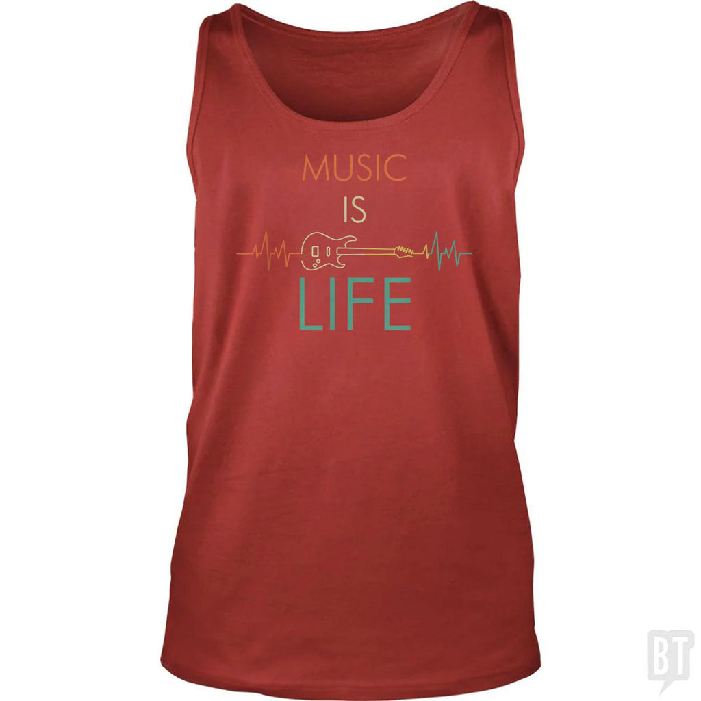Music Is Life Tank Top